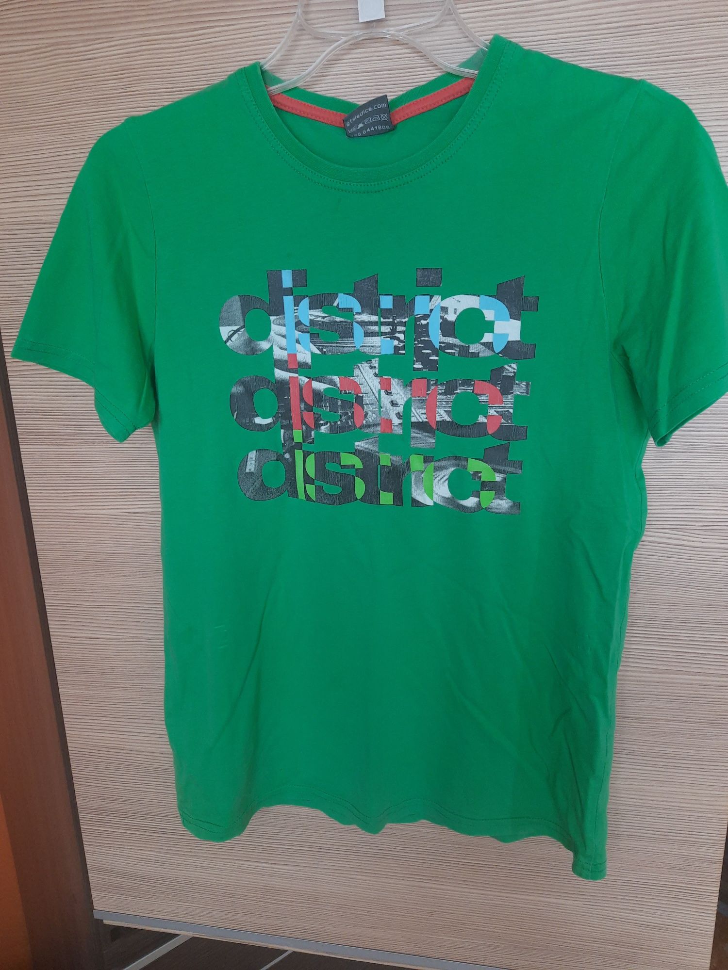 Strój na wf cool club 152+ zielony t-shirt