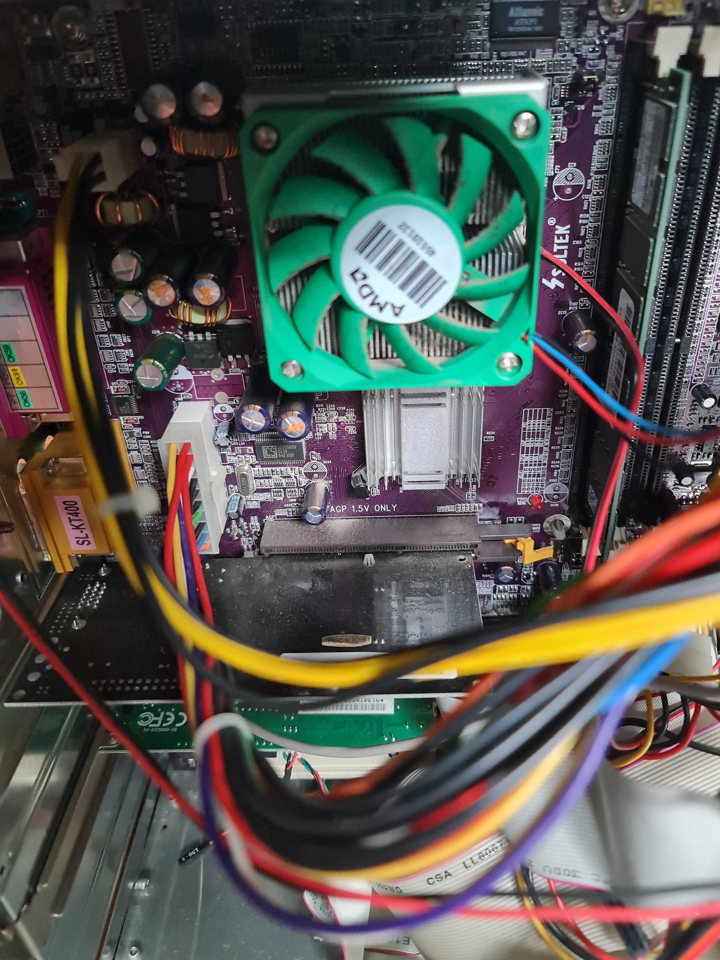 Pc torre computador a funcionar ou ideal para uso da placa grafica