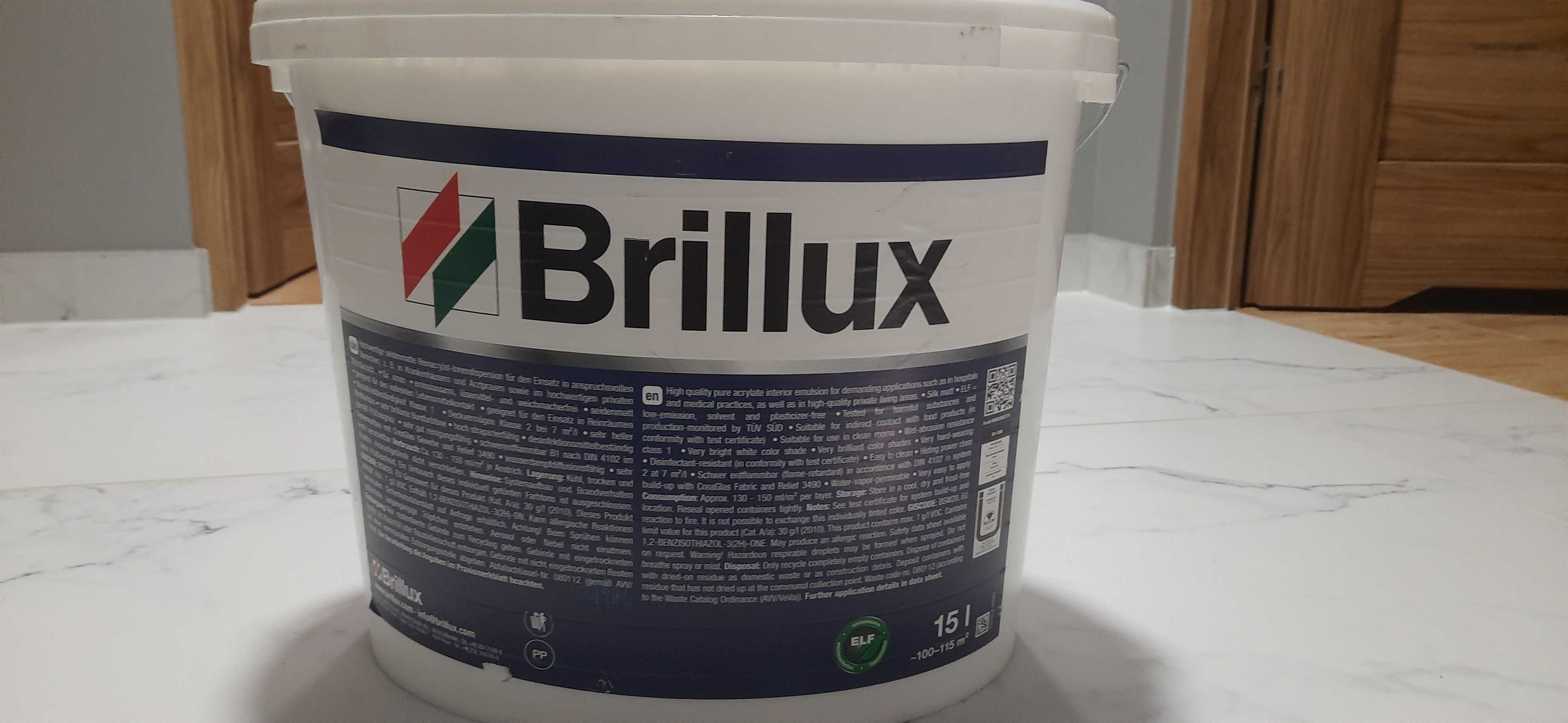 Farba Brillux Sensocryl 267 biała 15L