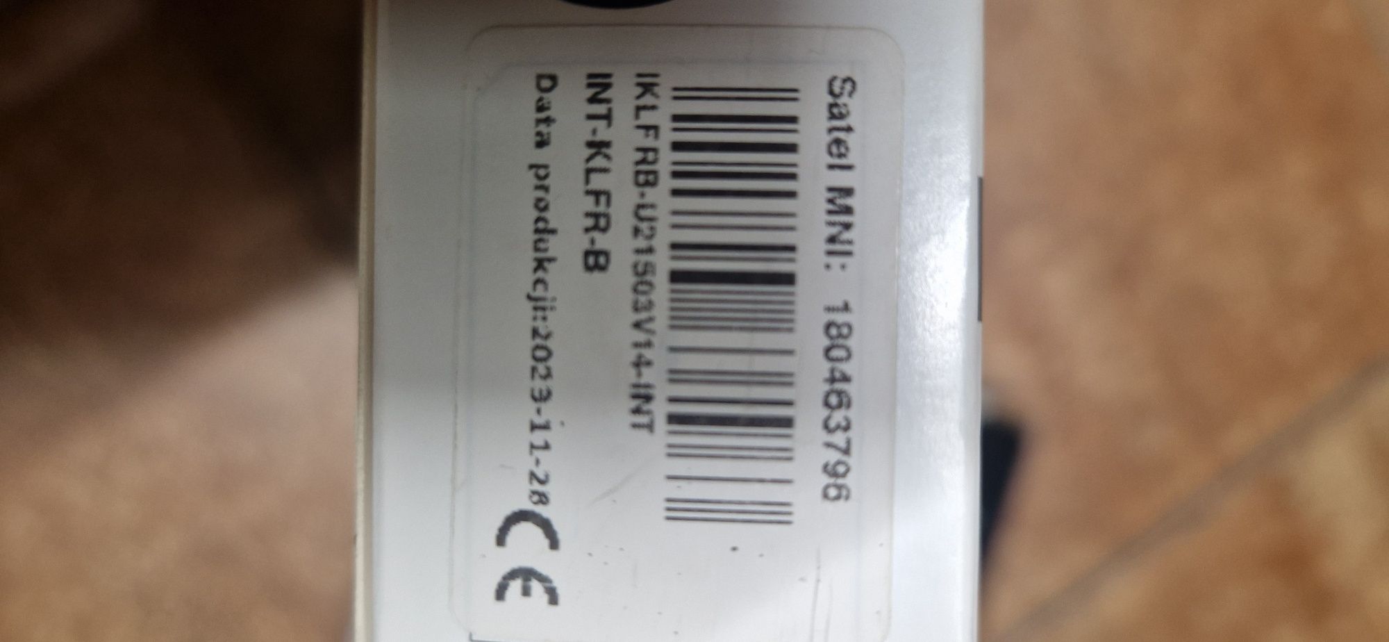 klawiatura szyfrator czarny satel integra INT+KLFR+B