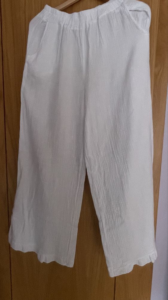 Conjunto calca e camiseiro 100% algodao