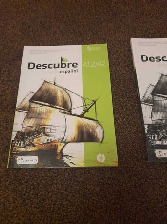 Książki Descubre A1.2/A2 podręcznik i ćwiczenia język hiszpański