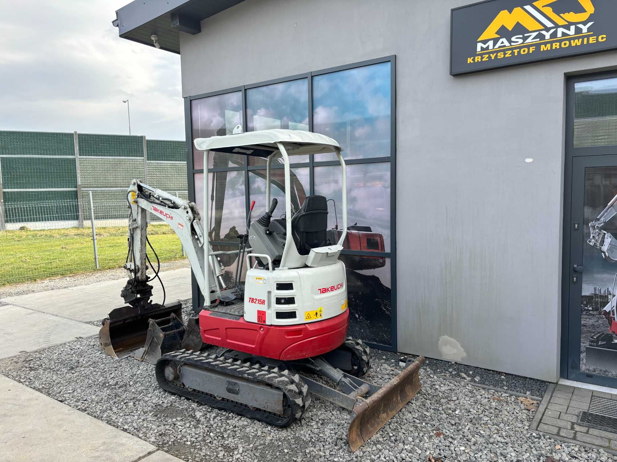 Minikoparka Takeuchi TB 215 używana 2021r.780mtg