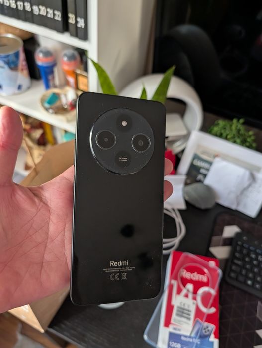 Xiaomi Redmi 14C Midnight Black – 6GB RAM / 128GB ROM