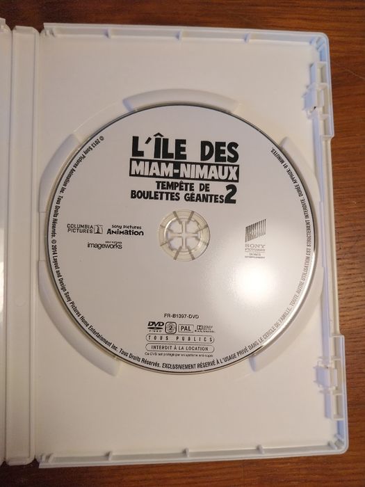 Chuva de almôndegas 2 DVD