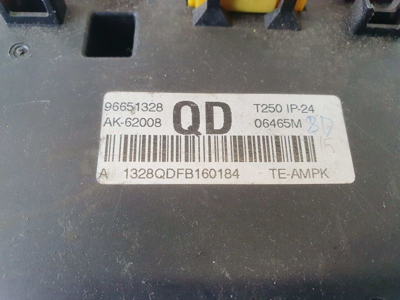 Caixa fusíveis / SAM / BSI CHEVROLET Aveo Hatchback (T200)