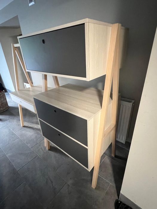 Biurko  i komoda Vox spot komplet zestaw mebli młodzieżowych