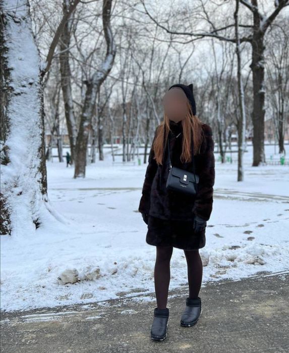 Шуба норковая 90 см