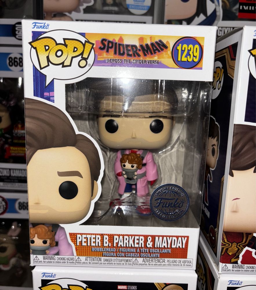 Funko Pop Spider-man Фанко Поп Человек-паук Питер Паркер