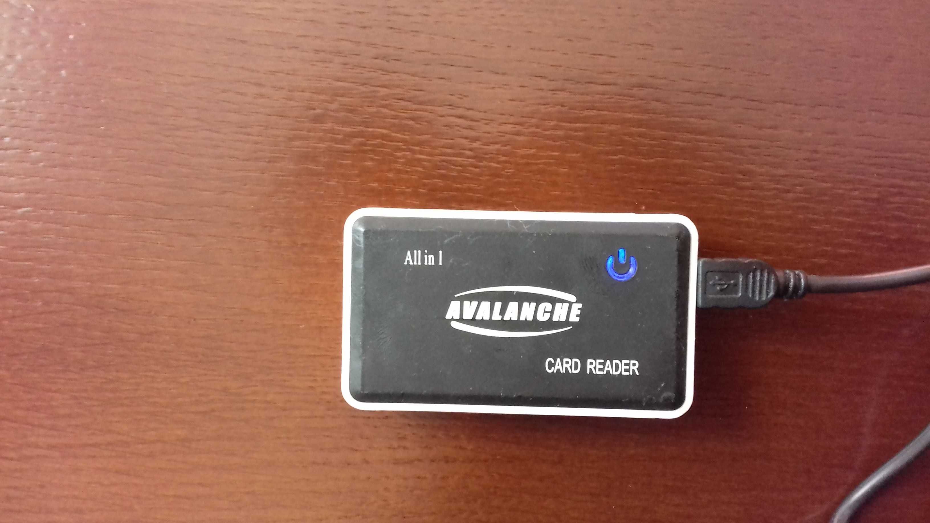 Картридер Card Reader Avalanche ACR-210 Новый | 6 в одном