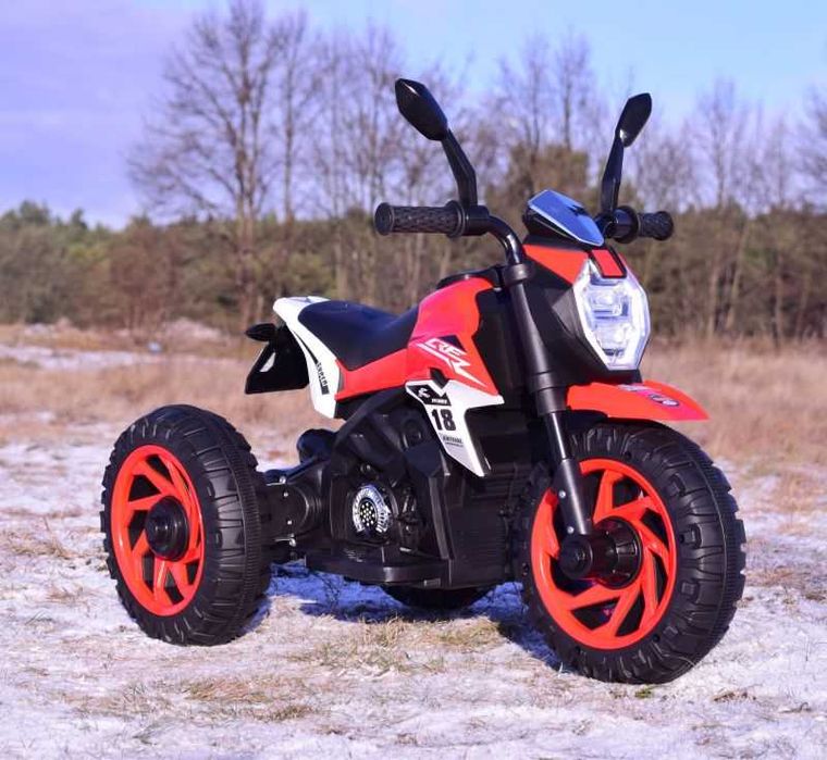 BAWIBUS.PL auto MOTOR cross na akumulator MOTOREK dla dziecka 3kołowy