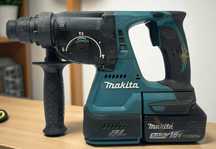 MAKITA DHR242 + BL1850B – Bezprzewodowa Moc 18V SDS-PLUS