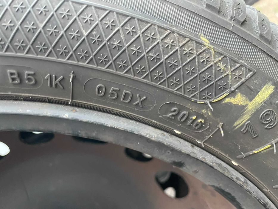Opony 195/55 r16 Kleber 2016 zimowe 7mm #52