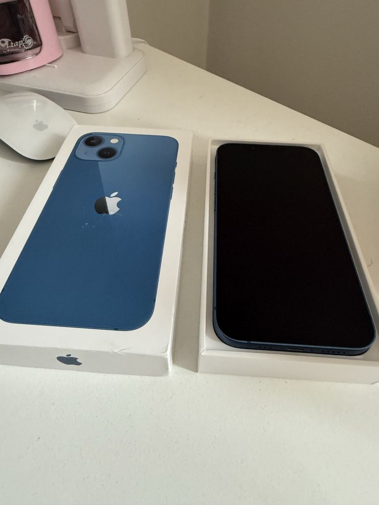 iPhone 13 128gb Blue Idealny Bateria 100%