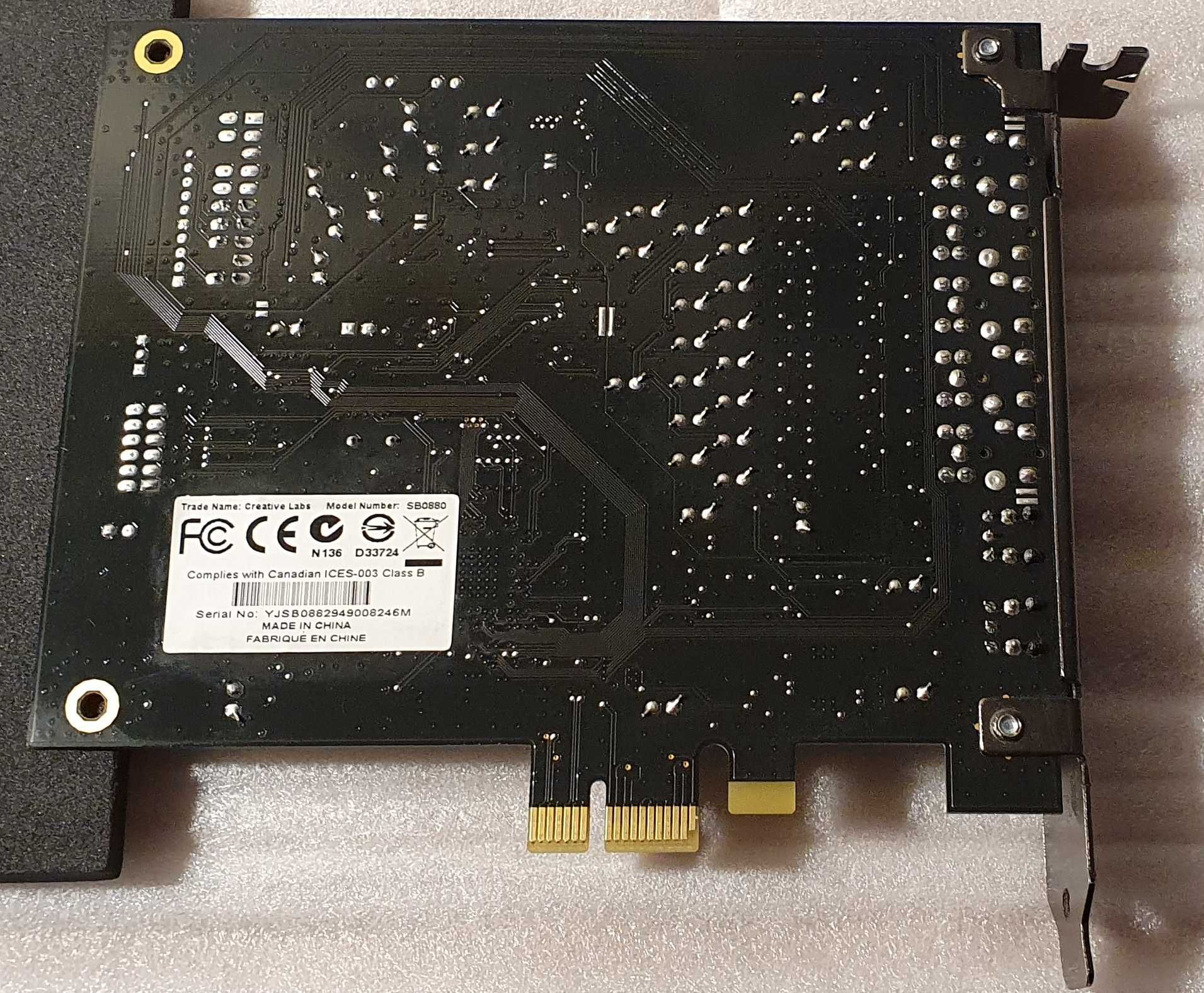 Karta dźwiękowa Creative X-FI TITANIUM SB0880 PCI-E