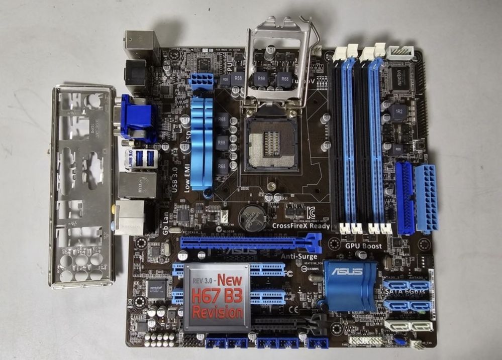 Материнська плата Asus P8H67-M PRO 1155 socket