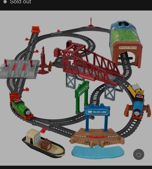 Моторизована  залізниця fisher price  Thomas&Friend,кран
