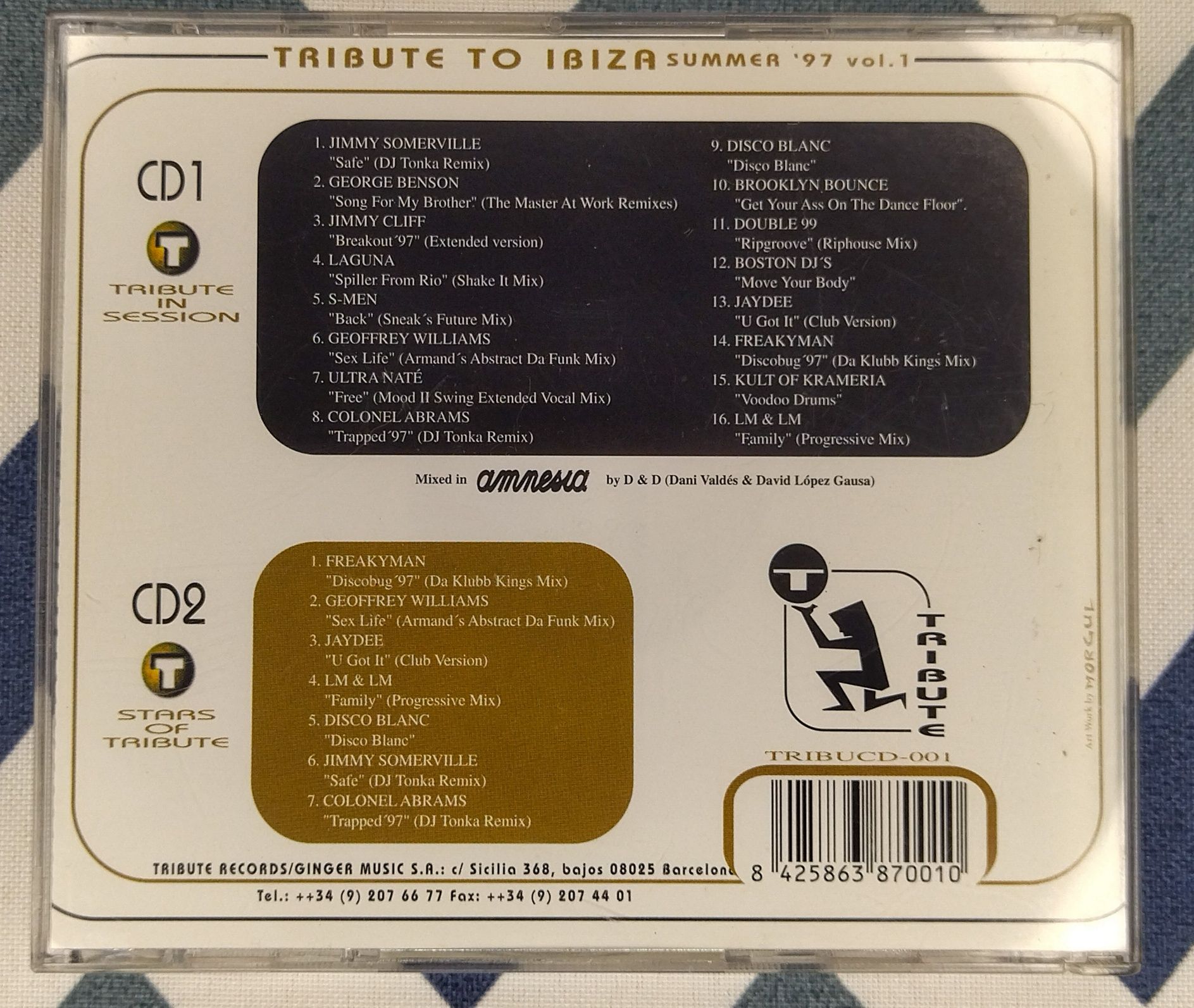 Tribute to Ibiza Summer '97  - 2 CD's