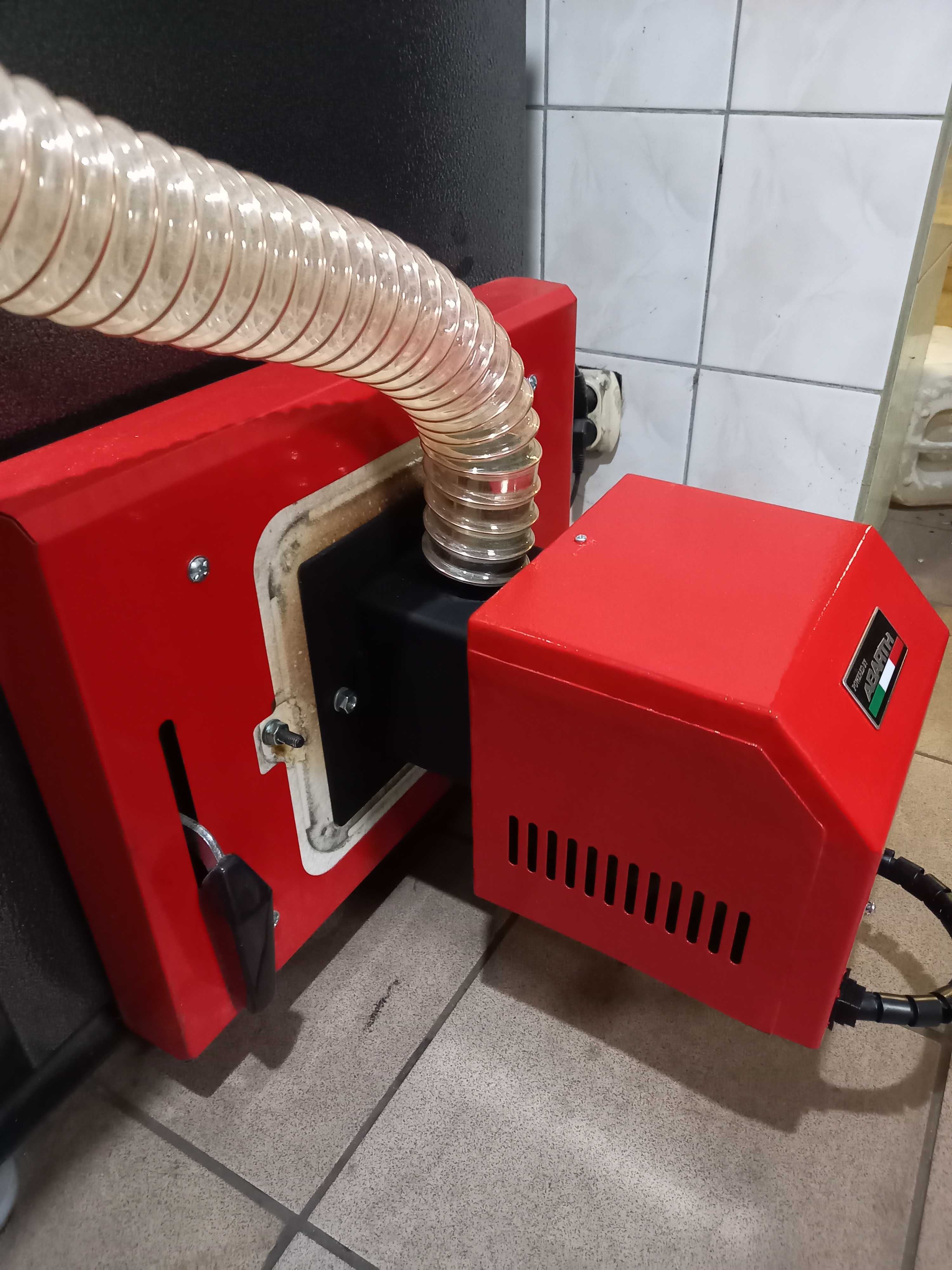 Palnik na pellet 20kW. Modernizacja starego kotła.