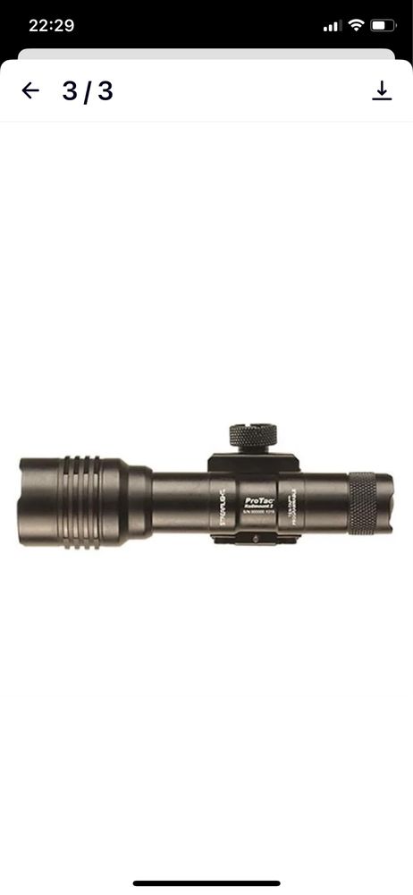 Подствольный оружейный фонарик Streamlight