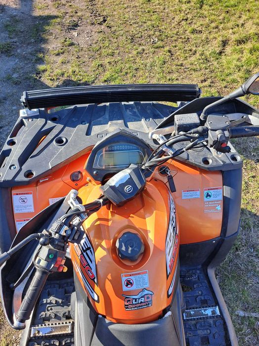 Quad CF moto cforce 550 long wspomaganie