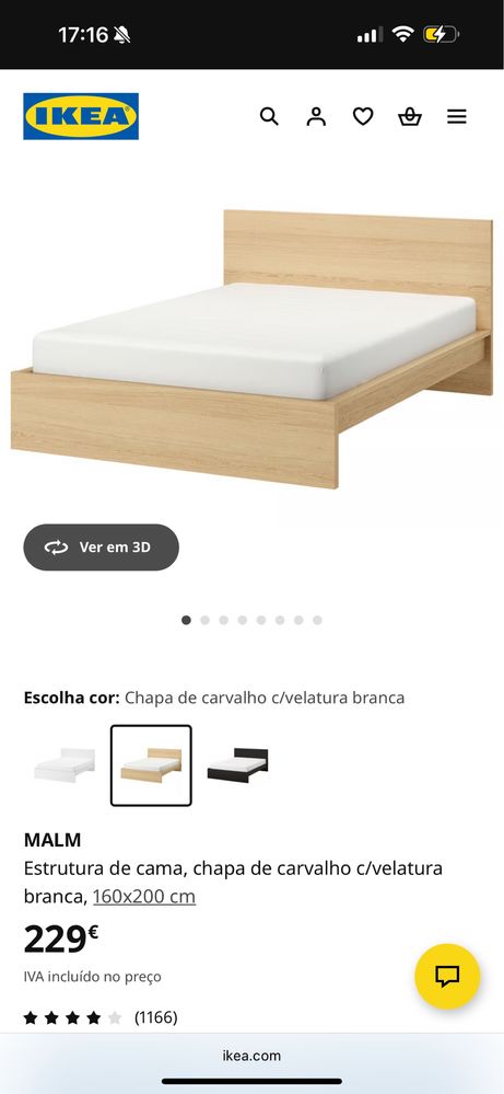 Cama + Colchao Molaflex