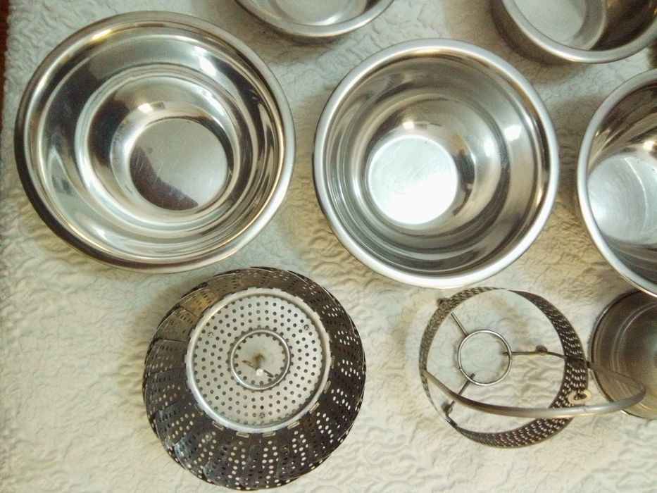 Loiças em inox de campismo