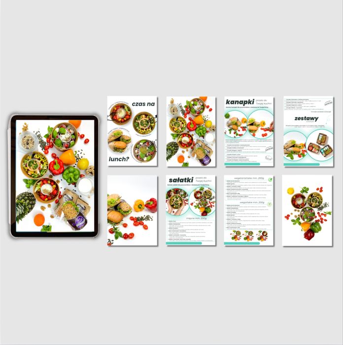 Wizytówki/ katalogi/ grafiki na social media/ ulotki/ witryny etc.
