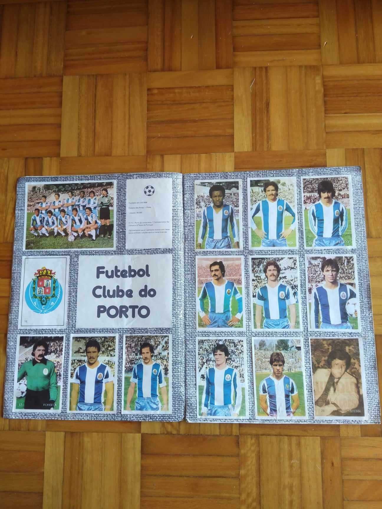 Caderneta Completa Top Futebol da Sorcácius 1980/81.