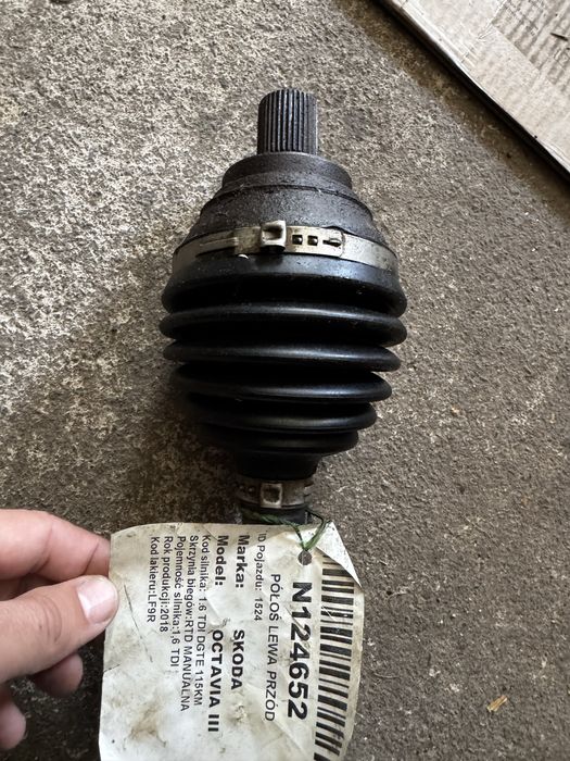 Привод лівий golf 7 octavia a7 audi a3