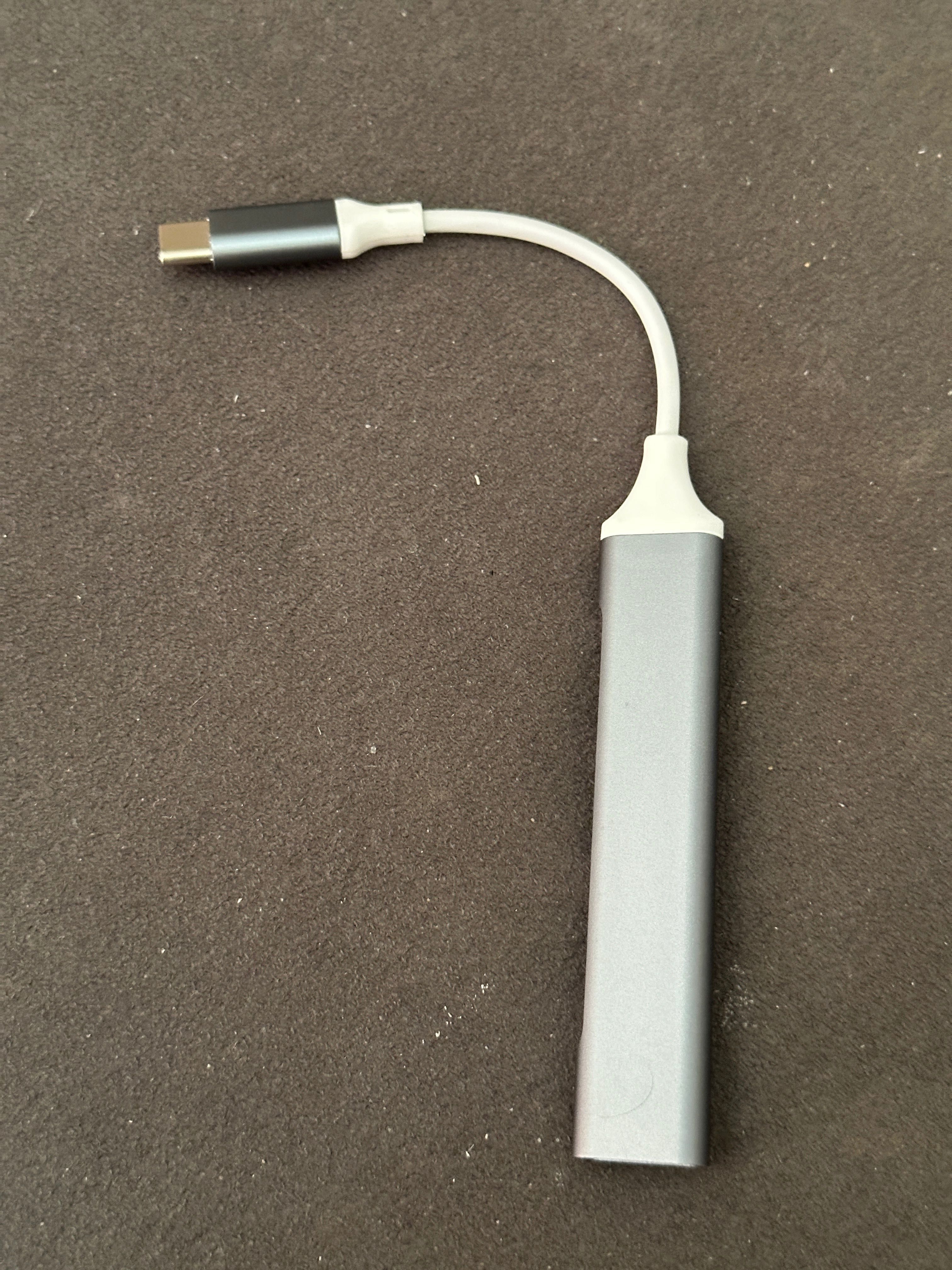 Hub - rozgałęziacz do laptopa/tabletu USB-C na 4xUSB-A nowy do Macbook