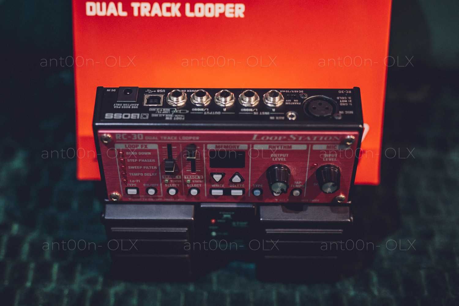 Looper Dual Track Boss RC-30 + footswitch (jak FS-6)