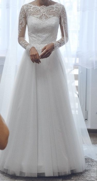 Suknia ślubna rozm. 34