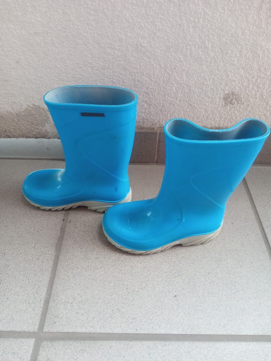 Kalosze dziecięce rozmiar 25/26 wkładka 16.5 cm