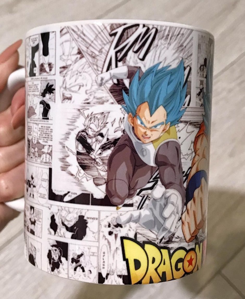 Kubki ceramiczne z nadrukiem Dragon Ball