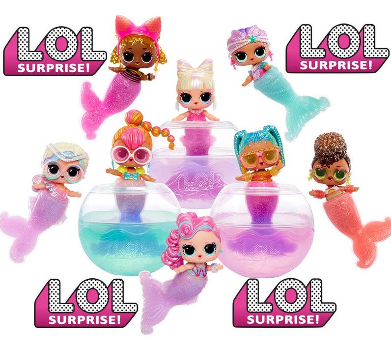 LOL Surprise Mermaids кулька лол русалка чарівні русалоньки русалочка