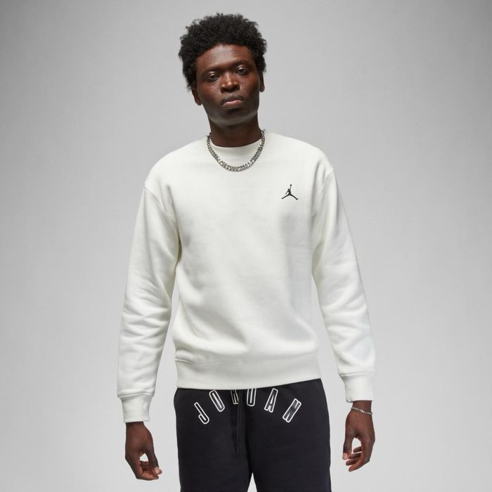 Світшот Jordan m j fleece crew white fb7019-133 nike фліс джордан
