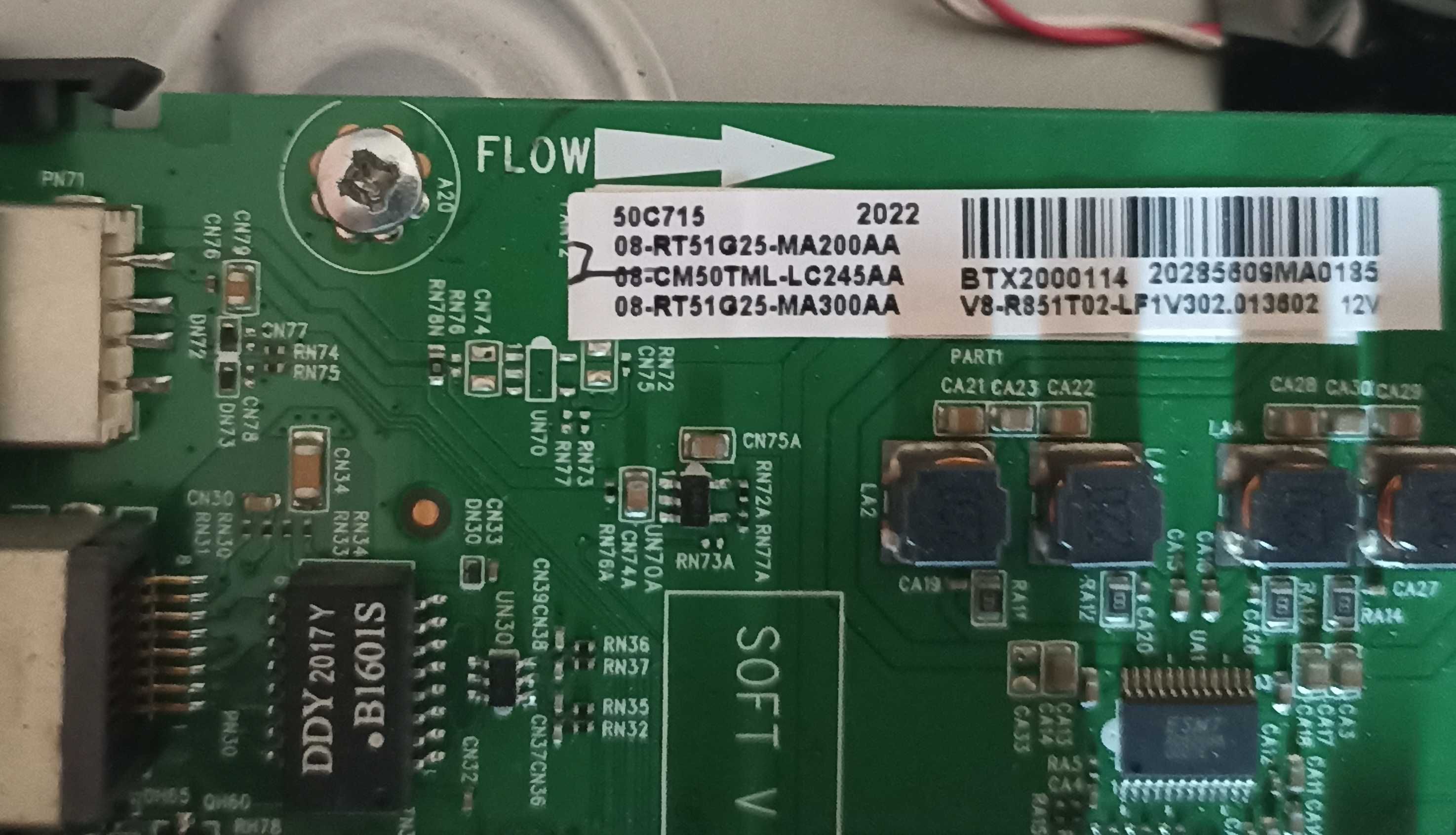 Телевізор TCL 50C715
