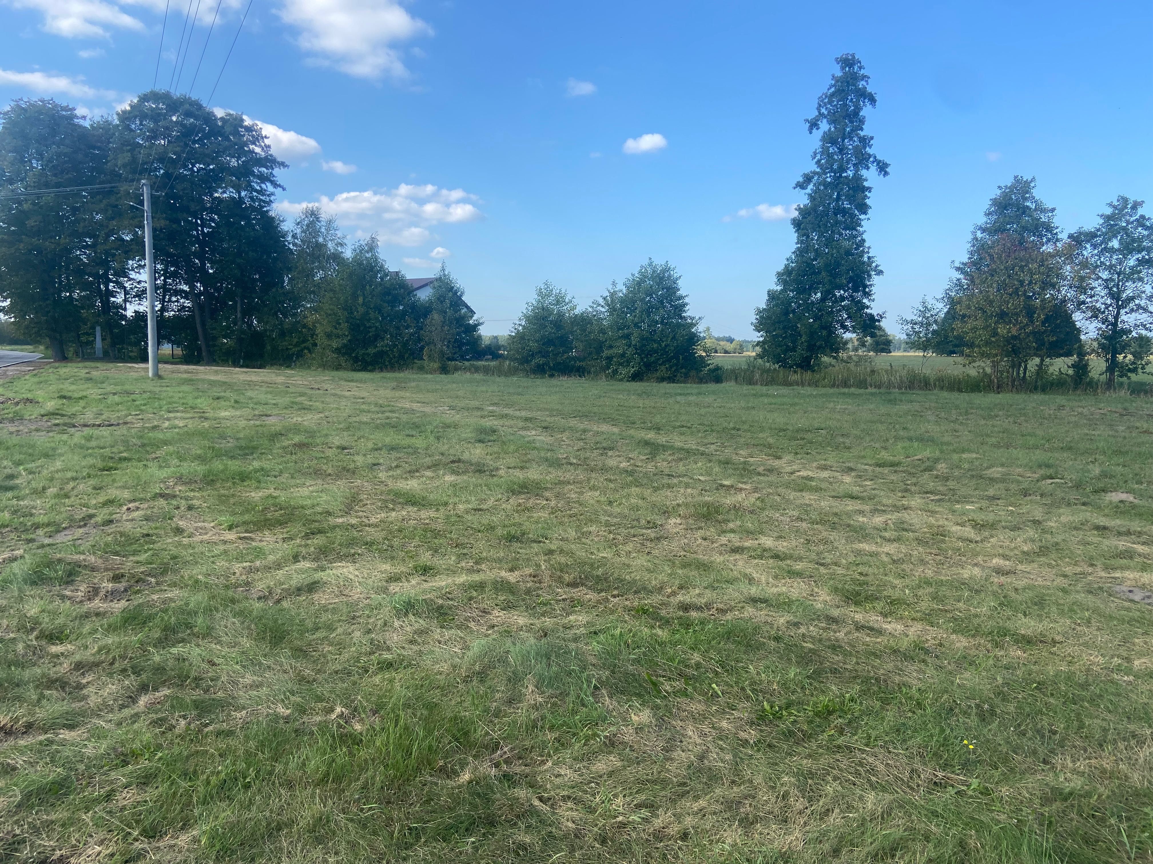 Działka  2109 m² – Zawiszyn, 3 min od rzeki Liwiec, 50 min od Warszawy