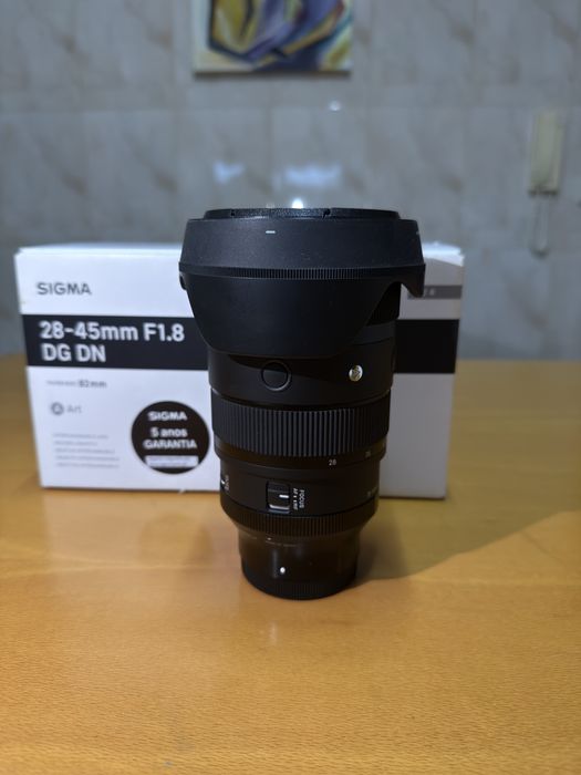 Sigma 28-45mm f1.8 DG DN com garantia