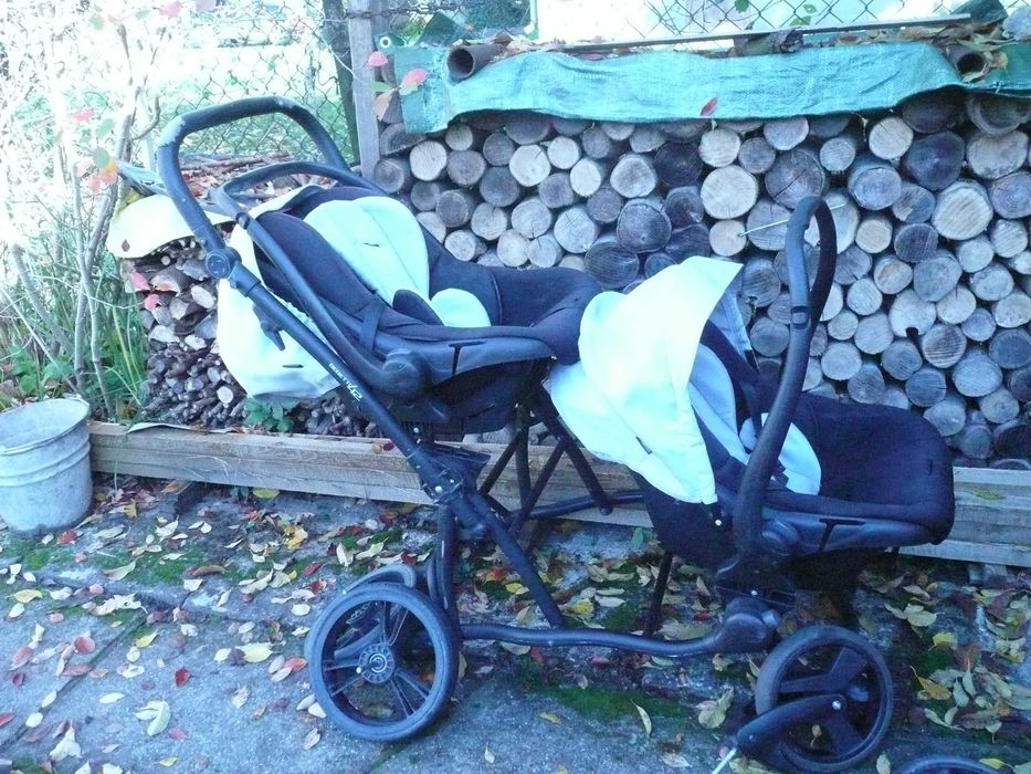 wózek dla bliźniaków