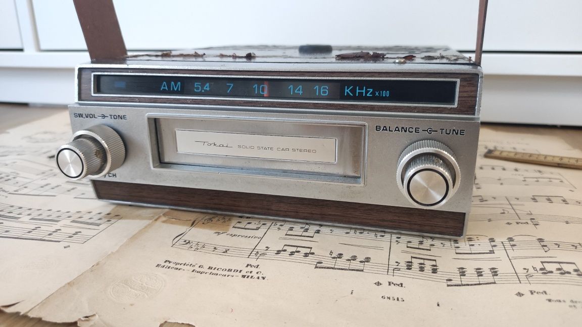 Tokai CR-620 - Rádio de Cartuchos Antigo