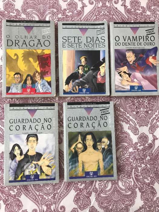 Pack Livros Juvenis - Triângulo jota, clube das chaves e uma aventura