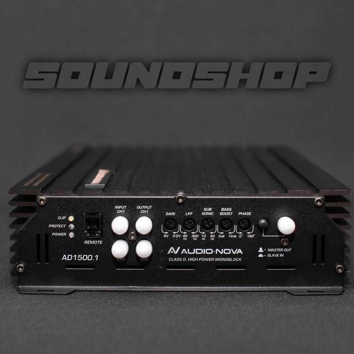Wzmacniacz Audionova AD1500.1 (1600W RMS 1 Om)