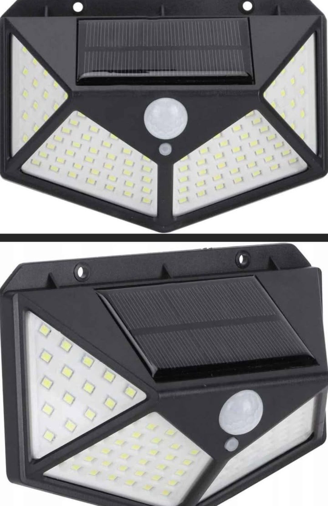 Lampa solarna LED elewacyjna