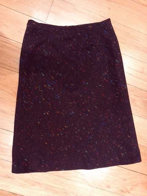 Saia clássica bordeaux, tamanho S/M