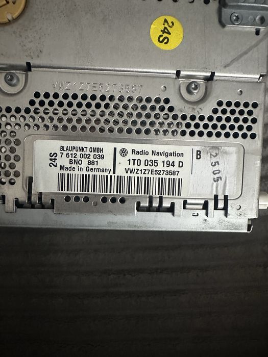 Orginalne radio vw passat golf i inne sprawne zadbane