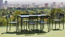Conjunto exterior mesa e cadeiras marca HAY - Balcony