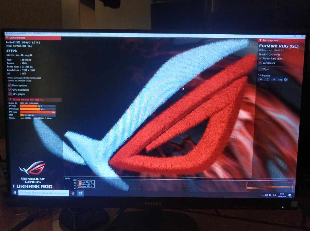 Asus Strix gtx1050 TI 4GB