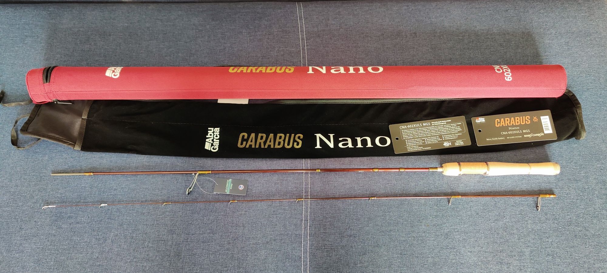 Wędka spinningowa Abu Garcia Carabus Nano CNA 602 XULS MGS